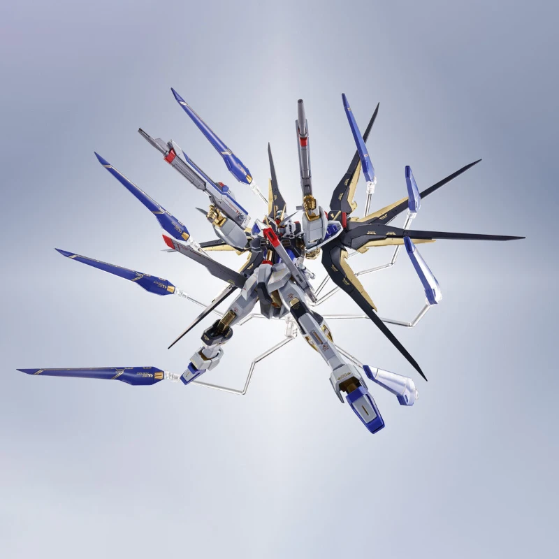 Bandai METAL ROBOT Strike Freedom Gundam 20th Anniversary Ver. Mobile Suit Gunpla SEED DESTINY Original Box Toys Gift
