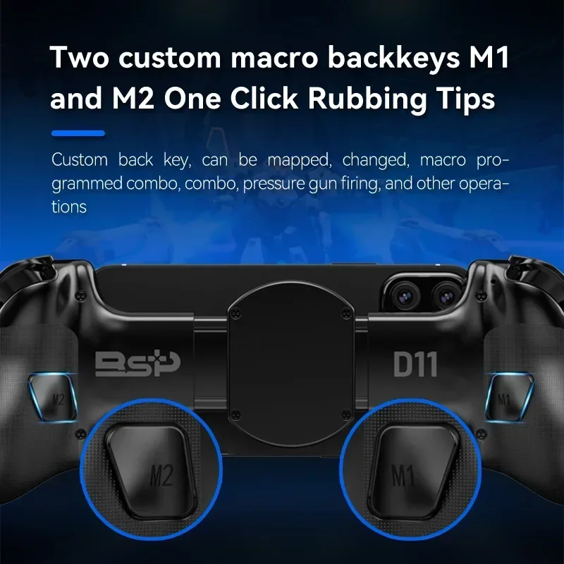 For SWITCH/Android/Apple IOS Tablet For PS3/PS4/XBOX Gamepad Streaming BSP-D11 Stretching Wireless Game Controller