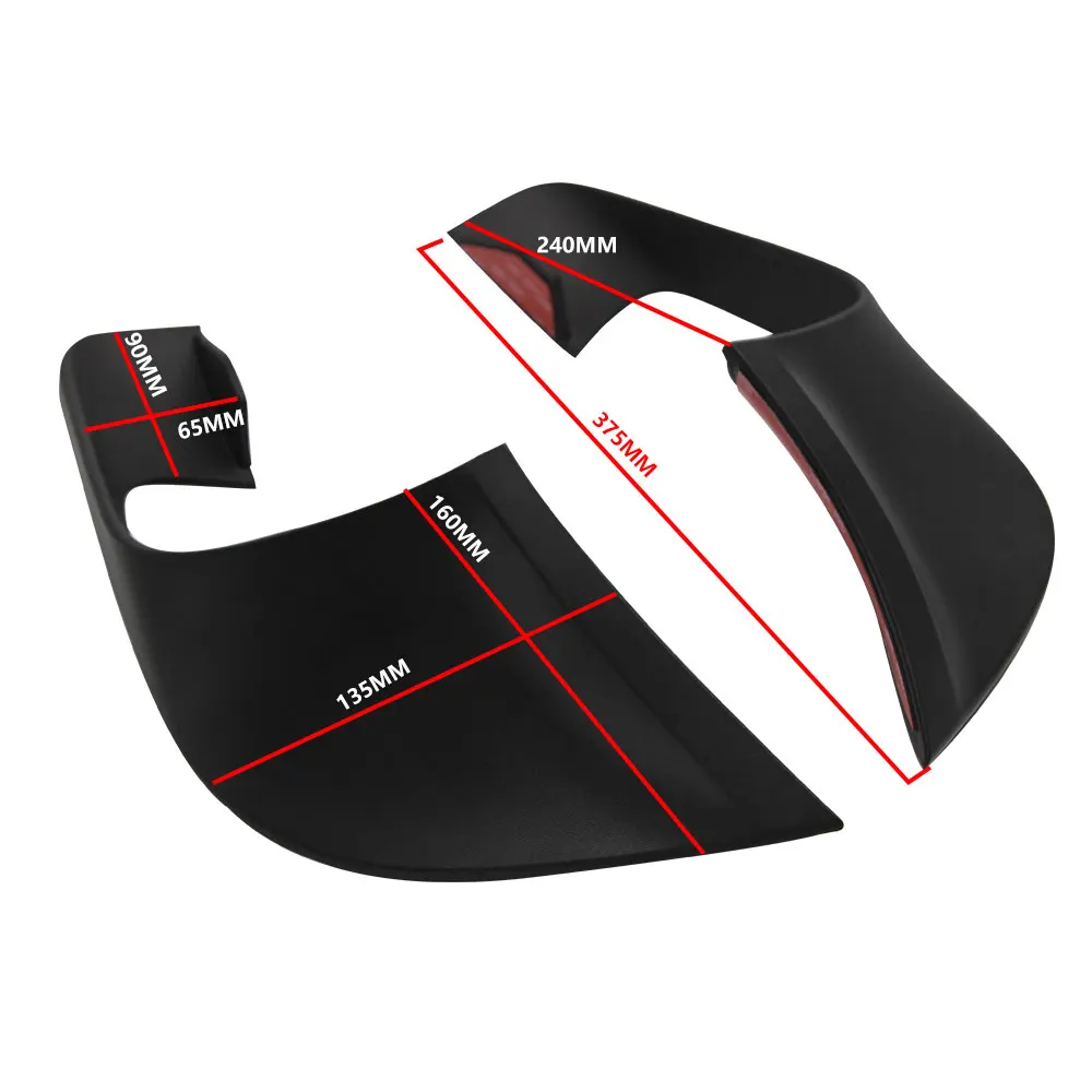 Fixed Wind Wing for Yamaha YZF-R7 YZF R7 R 7 2021 2022 2023 Motorcycle Aerodynamic Winglets Windshield Fairing YZFR7 Accessories