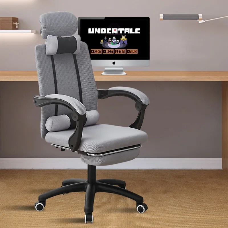 Ergonomic Gaming Chair Home Office Reclining Back Support Comfortable Boss Task Chair Long Hours Adaptable Gaming Chairs