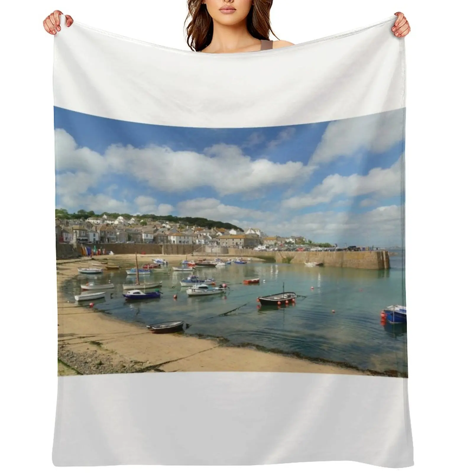 

Mousehole, Cornwall Throw Blanket For Baby Stuffeds Blankets For Baby halloween Blankets