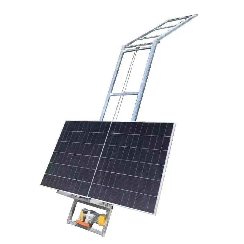Solar Panel Installation Ladder Electric Photovoltaic Panel Lift