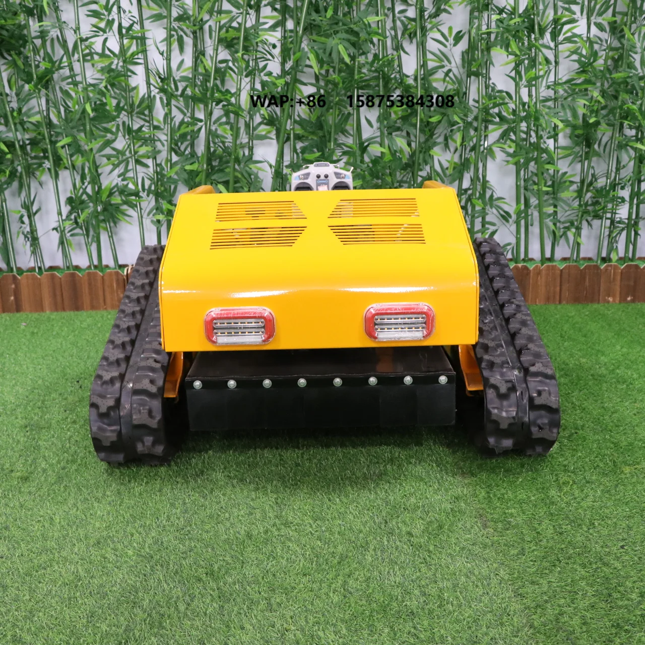 Wireless Off Road Lawn Mower 550mm 9hp Loncin Engine Brush Cutter Type 0-260mm Height for Farm Agriculture Orchard