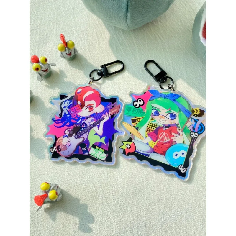 In Stock Splatoon3 Jet Fighter スプラトゥーン Deep Sea Squid Covered Rice 38 Band Pendant