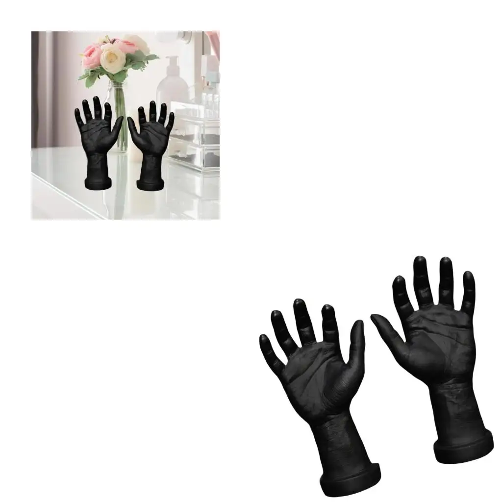 

Набор из 2 фотомоделей мужских рук. Реалистичные искусственные руки для профессиональных выставок и обучающих демонстраций.