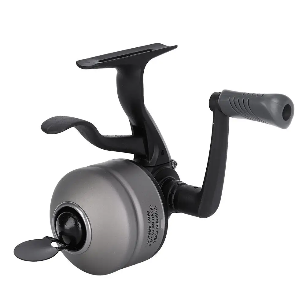 US200 Series Fishing Reel 4.4:1 Gear Ratio with Hand Brake & Trigger - Perfect for Lure & Interior Wiring