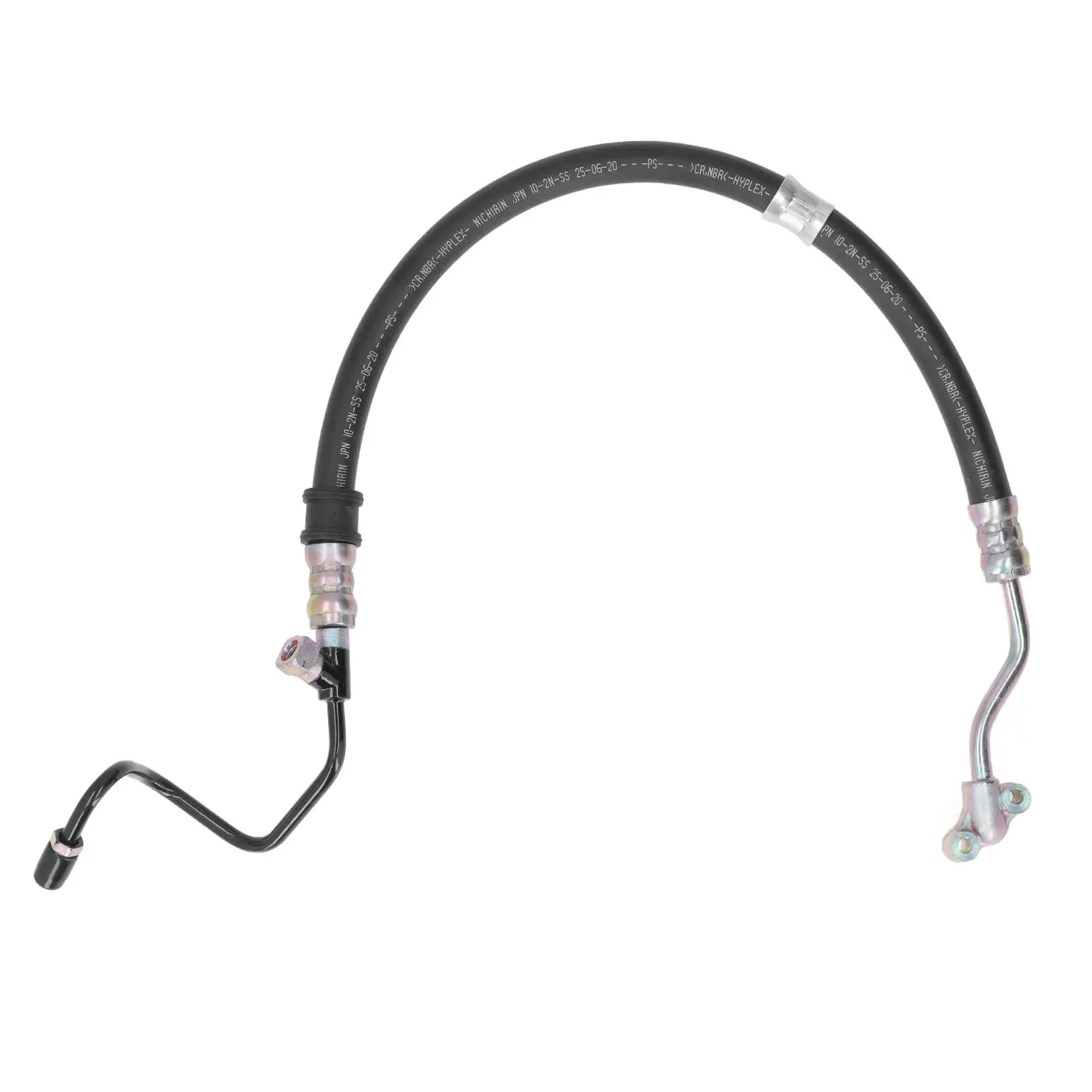 

53713-S5D-010 Flexible Black Wearproof Power Steering Pressure Hose Replacement for civic Ex Hx Lx 2001-2004 for upgrade