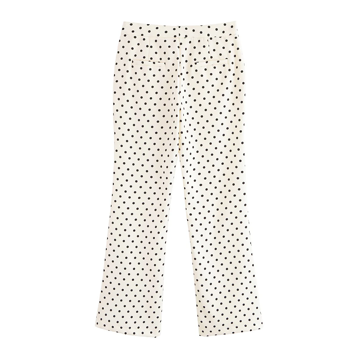 Modne, wygodne spodnie codzienne uniwersalne, luźne, modne, długie spodnie z prostymi nogawkami, z wysokim stanem, na lato 2025