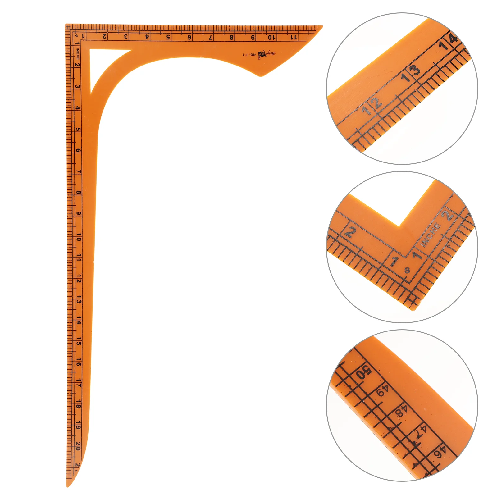Квадратный инструмент, швейные линейки, принадлежности для лоскутного шитья, пластиковый калибр ручной работы