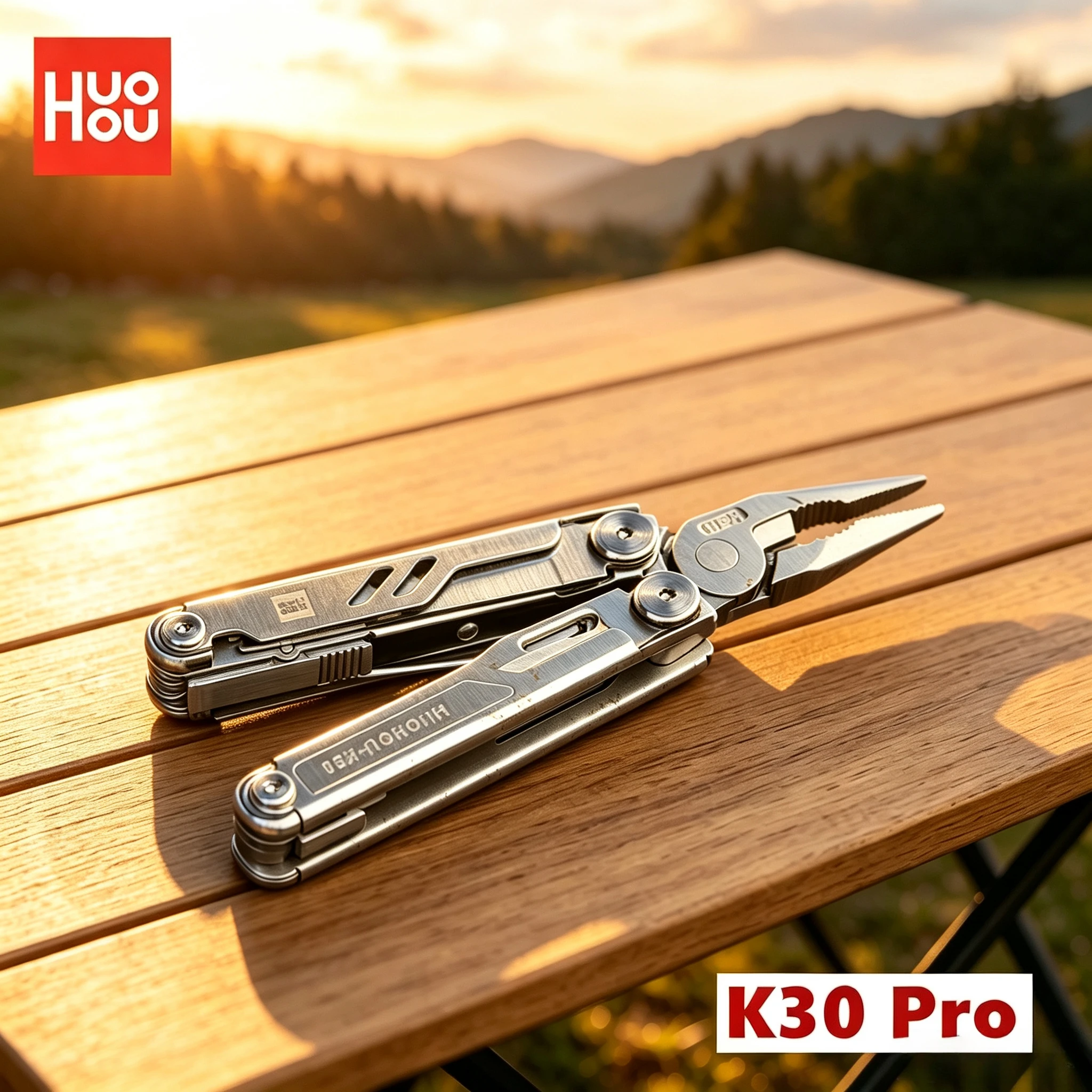 HuoHou K30 Pro Multi Tool 18 In 1 Folding Pliers Portable Scissors Wood Saw Outdoor Camping Multi-functional EDC Hand Tools
