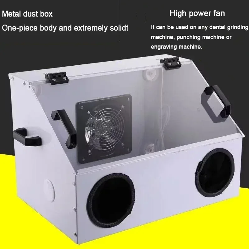 Protector Cutting Grinding Engraving Polishing Dust Proof Cover Metal Dental Box Lapping