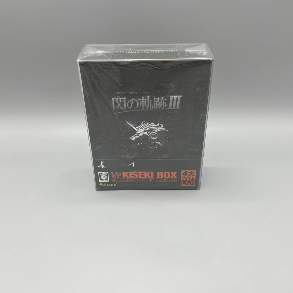 Transparent Box Protector For The Legend of Heroes: Trails of Cold Steel III Collect Boxes Storage Game Shell Clear Display Case