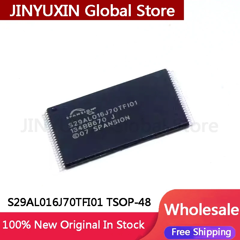 2-5Pcs S29AL016J70TFI01 S29AL016J70TFI010 TSOP48 IC Chip In Stock wholesale