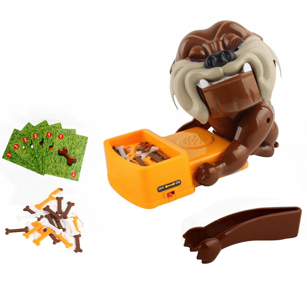 

Puppy Toys Tricky Dog ​​toy Kids Fierce Plaything Brown Plastic Party Interactive Parent-child