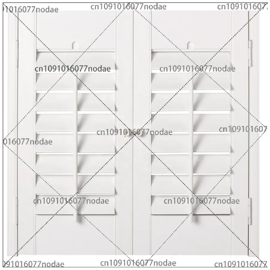 Louver Shutter, Adjustable PVC Custom Shutter Window,Modular Coverage, Good Lighting, Suitable for Kitchen,Living Room