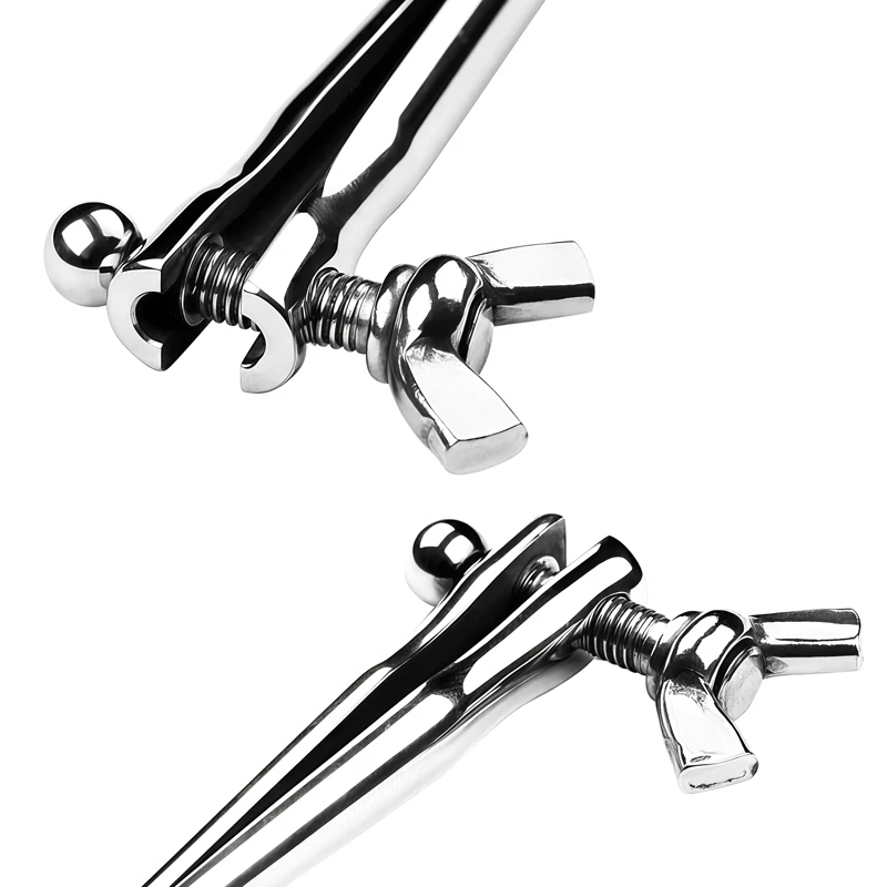 جهاز استمناء للرجال صنم معدني قابل للتعديل موسعات عين الحصان قضبان مجرى البول محفز ألعاب جنسية للرجال ملحقات حميمة غريبة #4