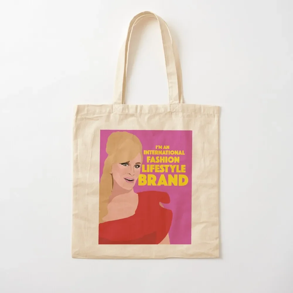 SONJA MORGAN ฉันเป็นแฟชั่นไลฟ์สไตล์นานาชาติแบรนด์ RHONY (แม่บ้านที่แท้จริงแห่งนิวยอร์ก) Tote Bag กระเป๋าถือกระเป๋าถือ