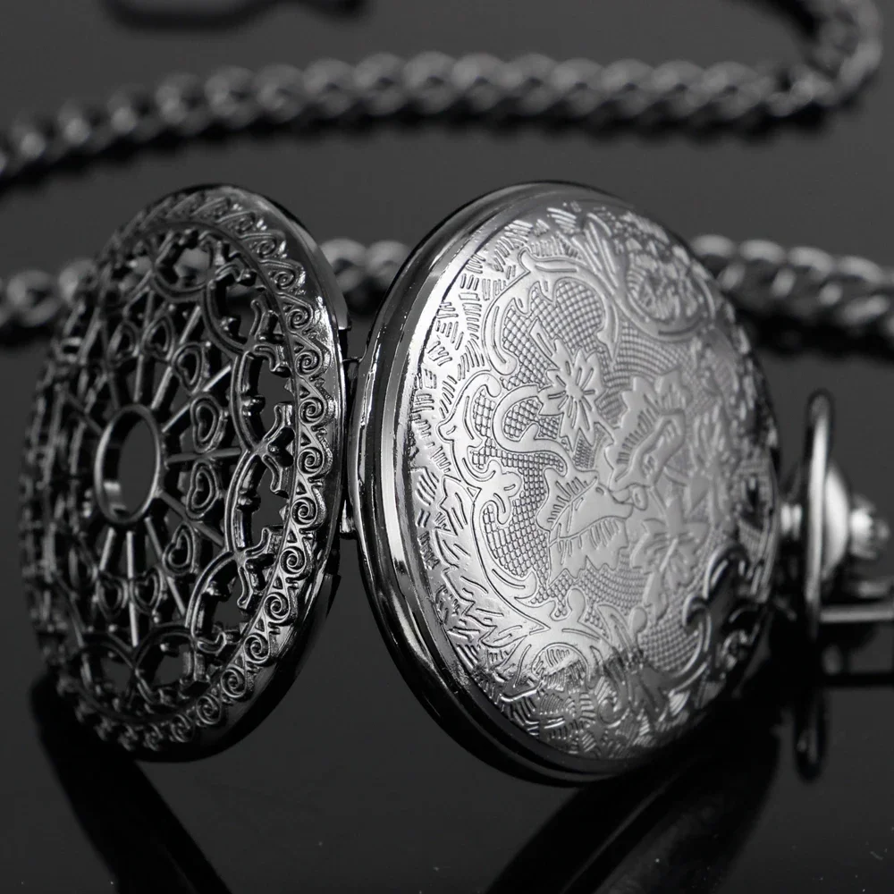 Quartz Pocket Watch Women's Necklace Vintage Unisex Fashion Accessories Hot Style reloj hombre