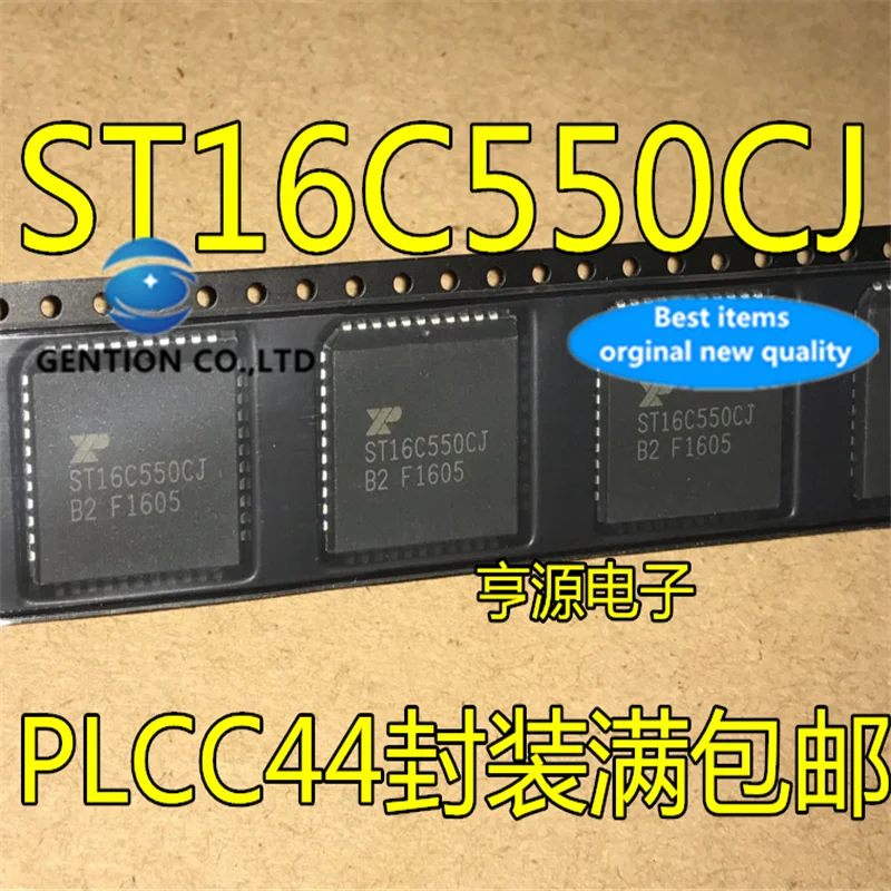 

10Pcs ST16C550 ST16C550CJ PLCC44 in stock 100% new and original