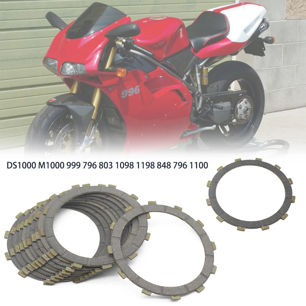 For Ducati 748 749 851 888 900 916 944 996 998 999 1098 1198 Monster 900 1000 1100 Motorcycle Dry Clutch Plate Friction Disc