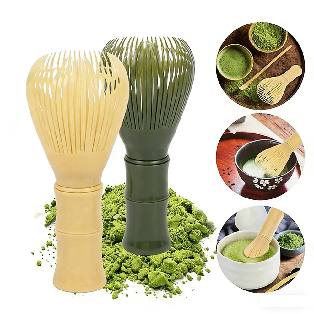 1 pieza de Batidor de Matcha, Batidor de Té Verde Matcha, Reutilizable, Tradicional, Chasen, Apto para Lavavajillas, Batidor de Matcha