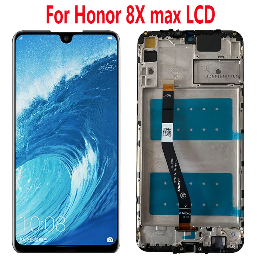 

Top 7.12"Original For Honor 8X Max LCD Touch Screen Digitizer Assembly Replacement For Honor 8X max LCD Display Screen