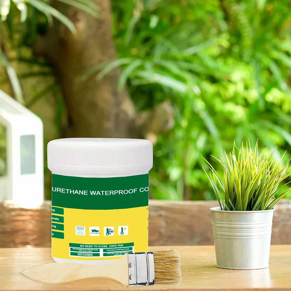 

Transparent waterproof adhesive, exterior wall waterproof coating paint, bathroom roof leakage repair and crack general glue