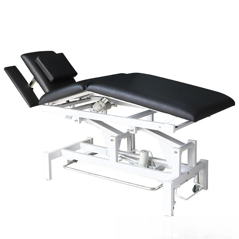 Electric chiropractic bed TCM bone-setting massage bed Replacement manual lifting bed Multifunctional massage bed Bone-setting