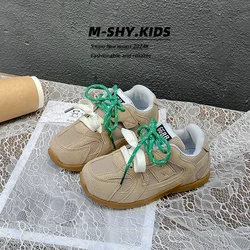 Cinghie ammortizzanti scarpe sportive per bambini multicolori primavera autunno Outdoor PU bambini scarpe Casual Sandalias De Mujer