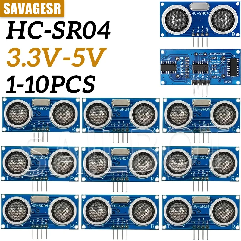 1-10Pcs HC-SR04 Ult…