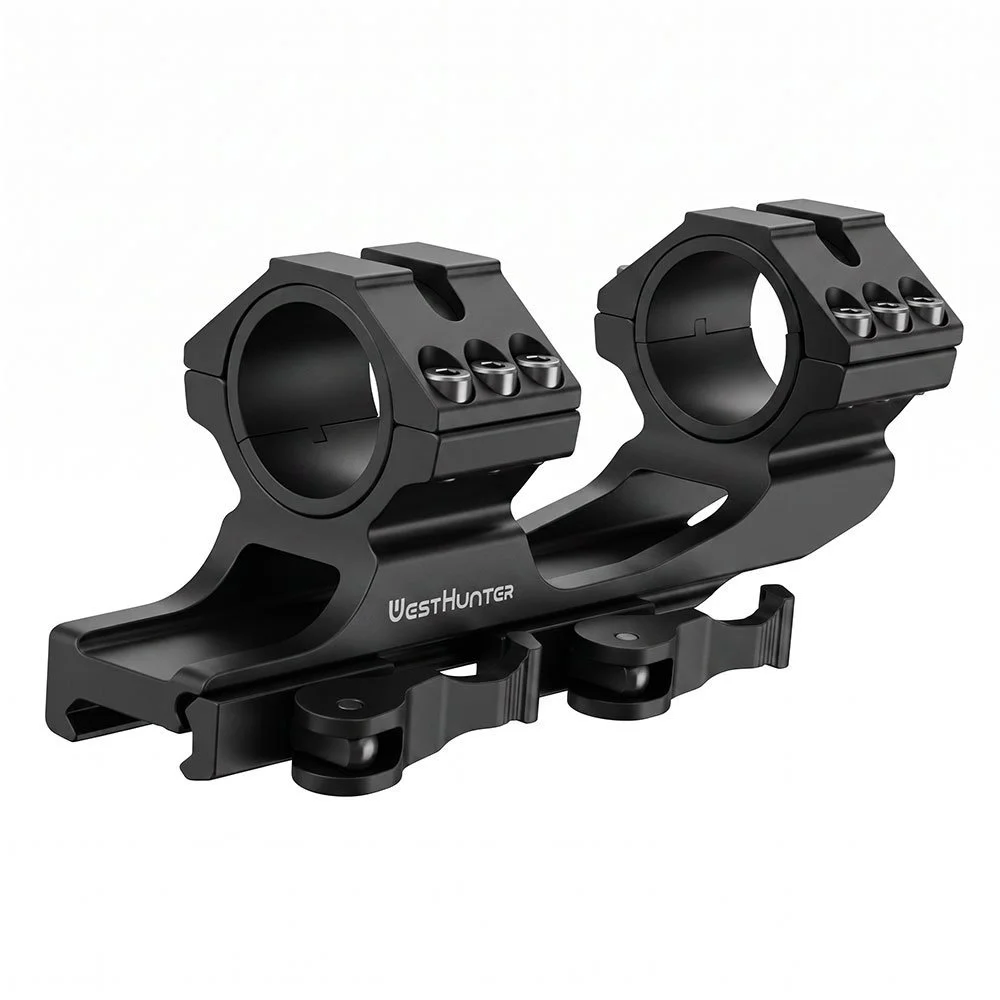 1"/30mm Dual Rings Jagdzubehör Passend für 20mm Picatinny QD Cantilever Taktische Halterungen – Detail 3
