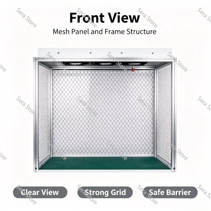 Newest Dust Free Room Desk Cleaning  Anti-static Aluminum Alloy Dust Free Bench for LCD Refurbishment Phone Repair Equipment