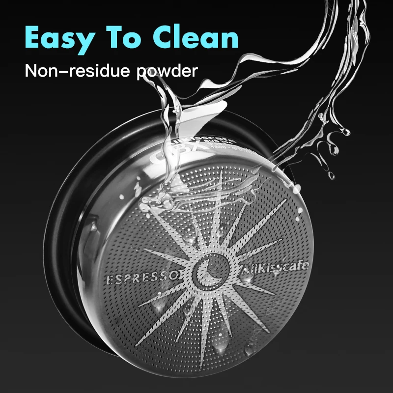 AliKisscafe 58.5 مللي متر سلة المرشح القهوة الدقة ل E61 غاغيا 58 مللي متر Portafilter ماكينة إسبريسو اكسسوارات أدوات باريستا #5