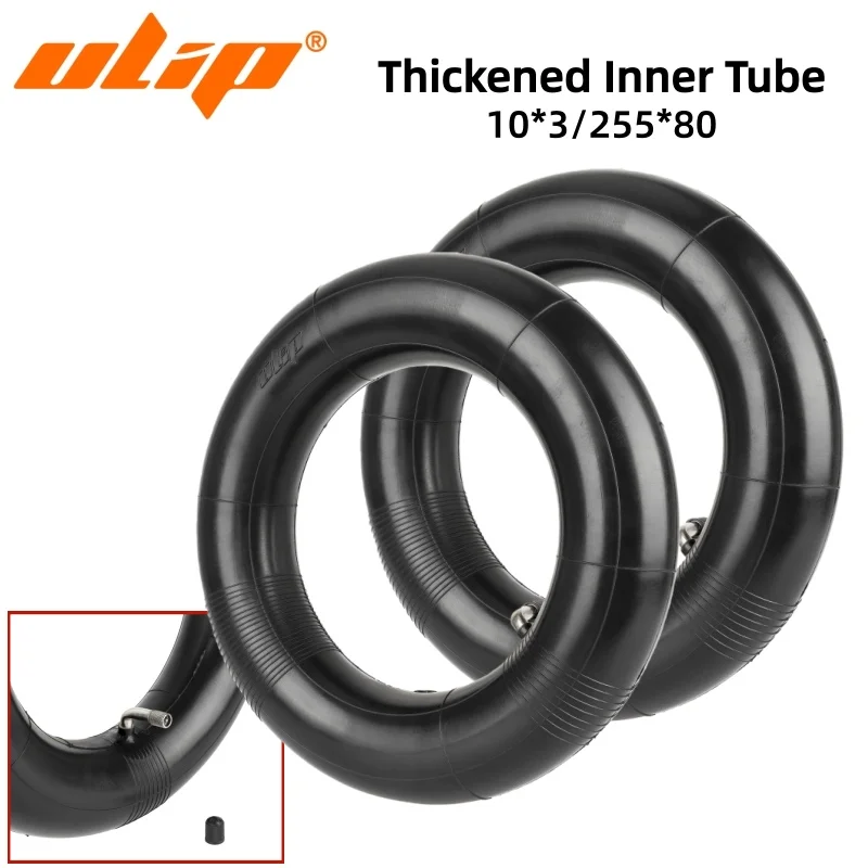 

Ulip 10*3 Thickened Inner Tube 2Pcs for Zero 10X Kabbo Kugoo Scooter Tire for 255*80 80/65-6 90/65-6.5 Tyre Replacement Parts