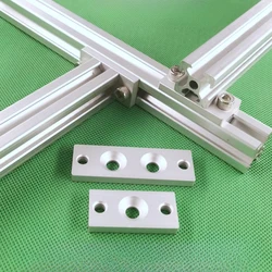 1PCS Aluminum Profile Right Angle Connecting Plate Conversion Fixed  2020 inside Built-in Docking Reinforcement