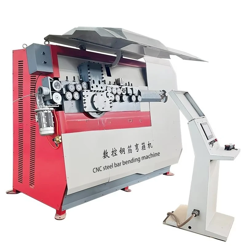 Customized Construction Site With CNC Hydraulic Steel Bending Machine High Precision Fast Bending Hoop Automatic Stirrup Bending