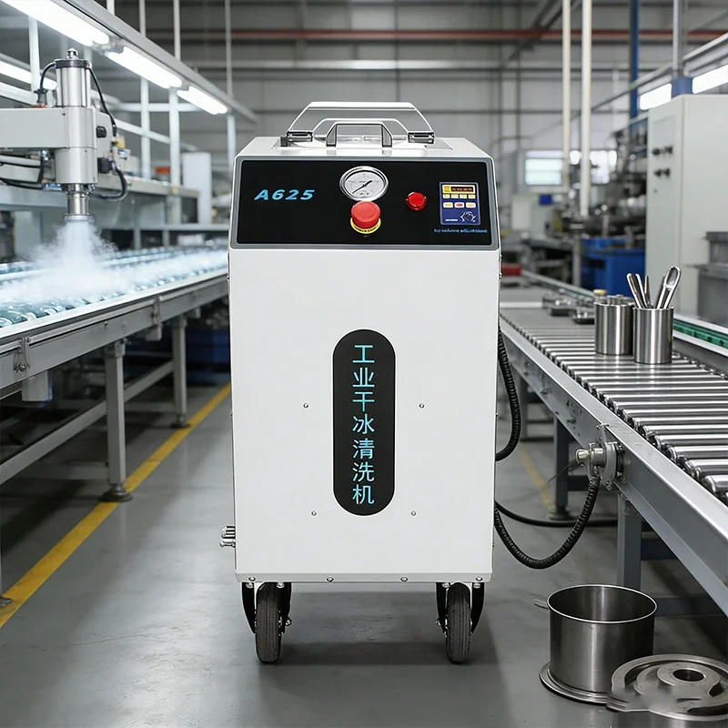 Dry Ice Cleaning Machine Dry Ice Blasting Machine Portable CO2 Blast for Cars Vehicle Rust Removal High Performance Cleaner