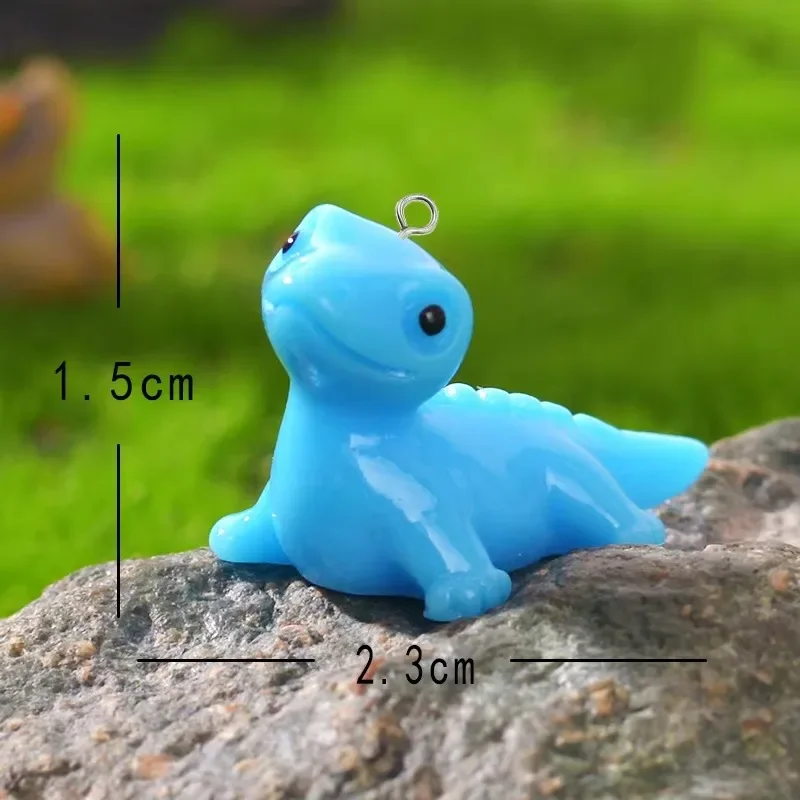 10pcs Solid Color Gecko Resin Charms Cute Mini Lizard Animal Pendants DIY Jewelry Making Supplies for Earring Bracelet