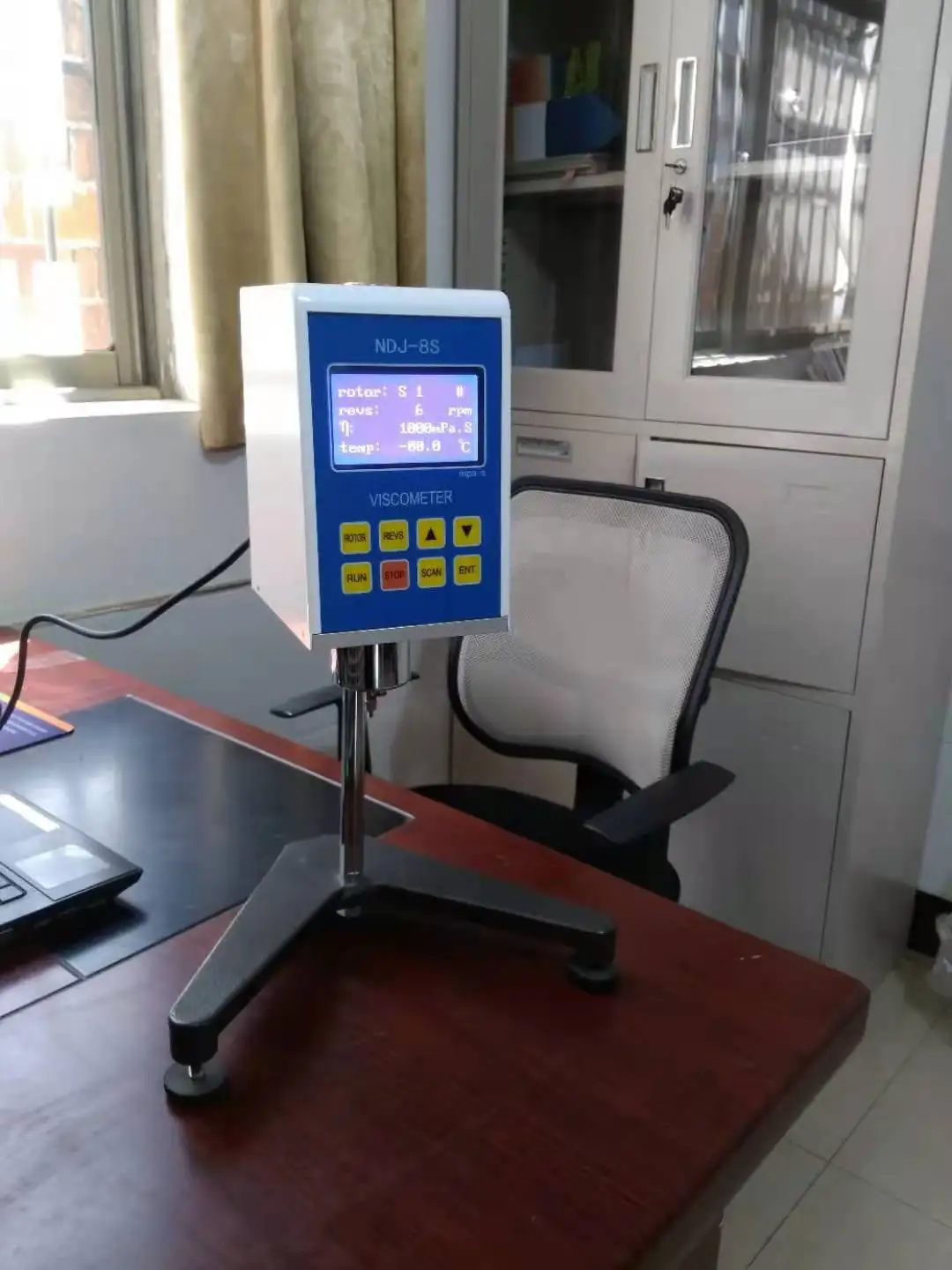 Viscosímetro rotacional digital de laboratorio NDJ- 8S