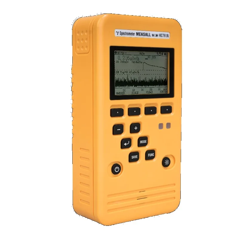 New KC761A Spectrometer, Nuclear Radiation Alarm, Geiger Counter, Upgrade Dosimeter, Radiation Detection for Radioactivity