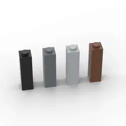 MOC 10PCS 14716 1x1x3 Bricks Building Blocks High-Tech House Educational Particle Assemble DIY Toys Children Birthday Kid Gifts