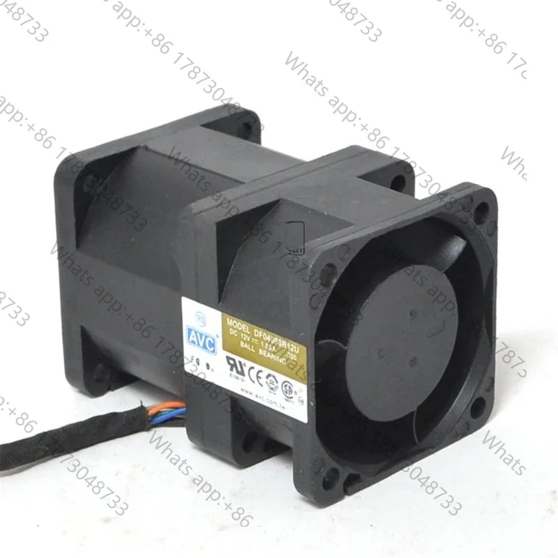 Tool PartsNew Original DF04056B12U 4cm 4056 12V 1.88A 1U Server Turbo Dual Motor High Air Volume Violent Fan