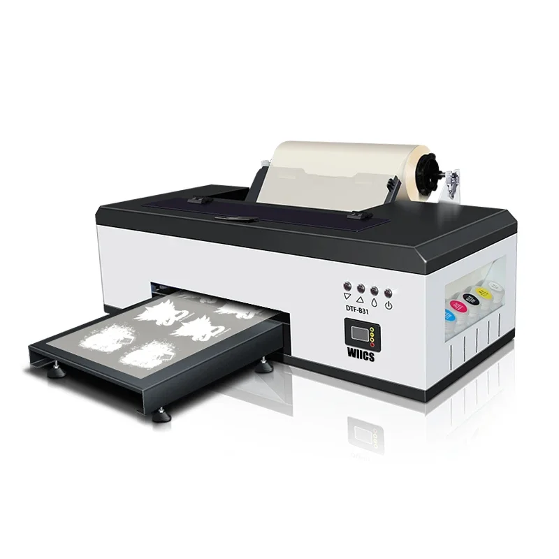 New Diy T-shirt New Design Printing Machine A4 A3+ A3 Pet Film Transfer Dtf Printer 1390 Print Head For Garment Transfer