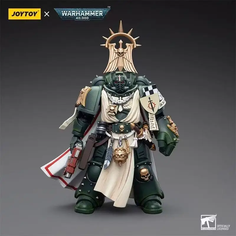 Figurka akcji JOYTOY 1/18 40K Dark Angels Master Lazarus Master z Power Fist Anime Military Model