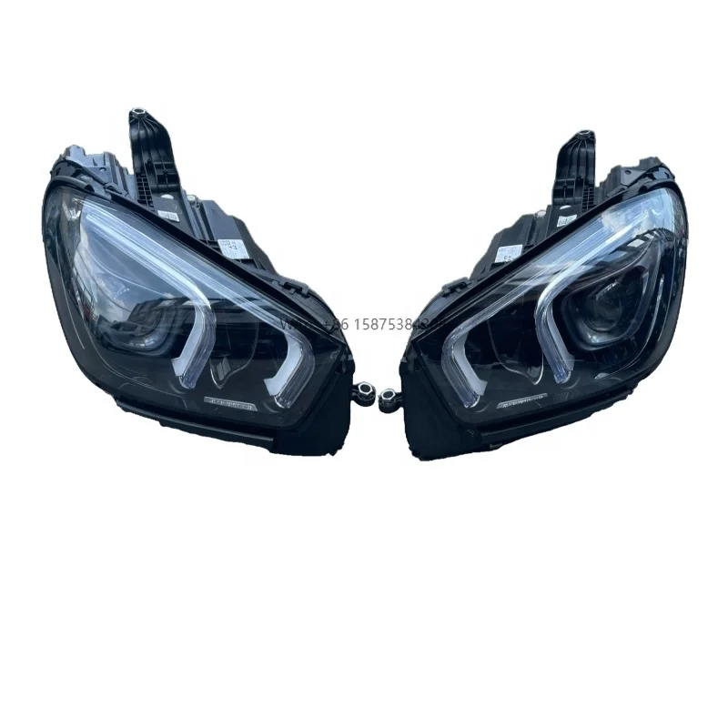 

High Quality New GLE Department W167 Front LED Headlights Auxiliary Steering Lamps Automatic Lighting