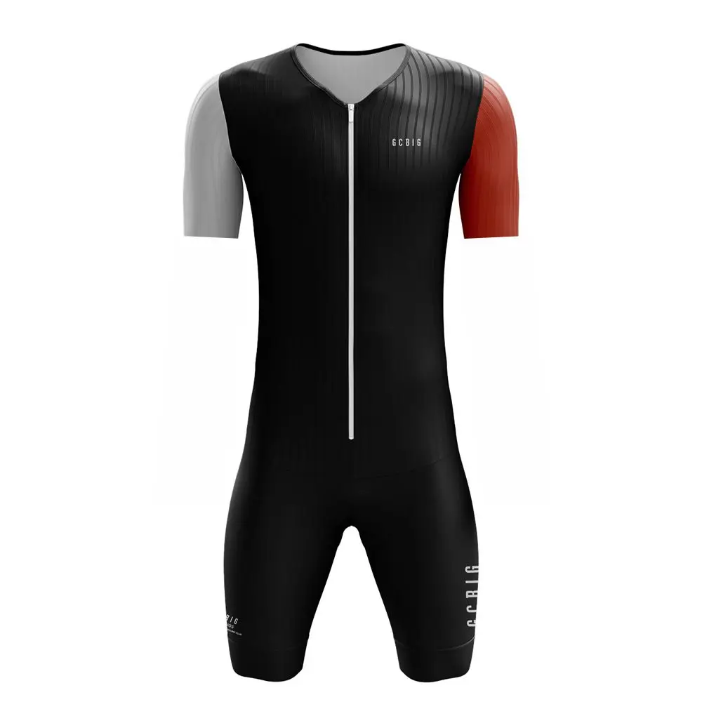 GG Men New Cycling Jersey Triathlon Clothing Tri Suit Skinsuit Conjunto Ropa Ciclismo Bike Body Sport Swim Run Jumpsuit Hombre