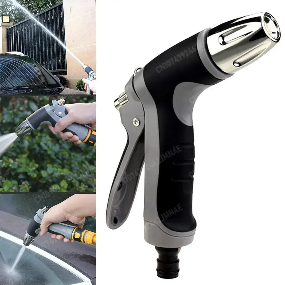 Car High Pressure Washer Gun Adjustable Patterns Portable High-Pressure Washer High Pressure Power Water Gun Car Cleaning Tool