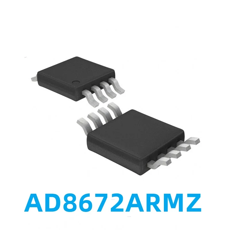 1PCS AD8672 AD8672ARMZ AD8672ARM Screen Printed AOW MSOP8 Operational Amplifier Chip