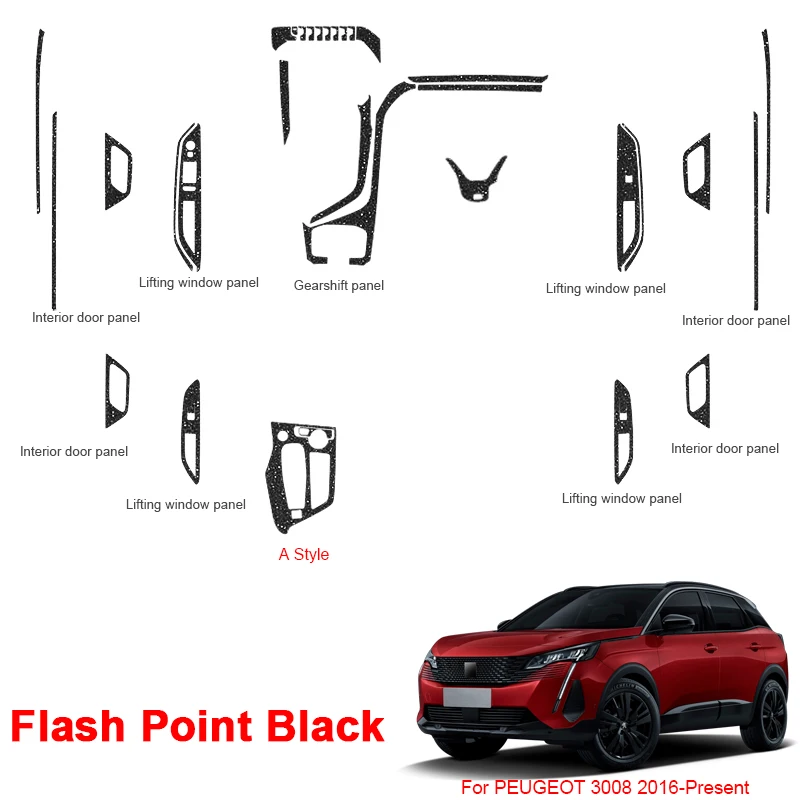 Auto Deur Dorpel Beschermstrips Voor Peugeot 3008 III 2023
