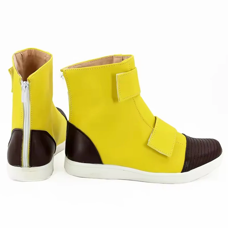 Trunks Cosplay Schoenen Gele Laarzen Halloween Kostuums Accessoire Op maat gemaakt